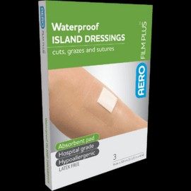 AEROFILM PLUS Waterproof Island Dressing 9 x 10cm 3 Packs