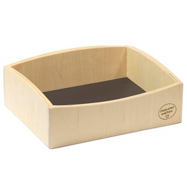 Hamsterwelten Hamster & Mice Sand Bath with Washable Base and Easy Entry - Elegant Even When Your Pet Gets Older Made of High-Quality Wood