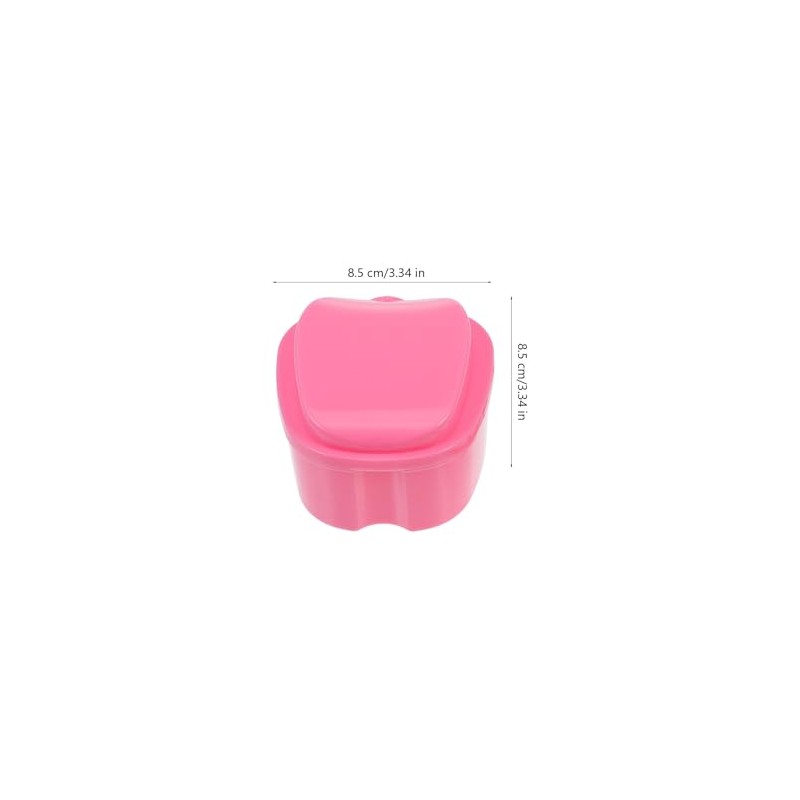 Estuche para Dentaduras Postizas Cepillo de Cerdas Flexibles y Caja