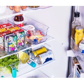 Inkat Pack Organizadores Acrílico Para Refrigerador 9 Pzas