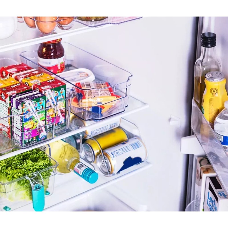Inkat Pack Organizadores Acrílico Para Refrigerador 9 Pzas