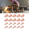 20Pcs Plasma Cutting Torch Nozzles Electrodes Brass Strong High Temperature
