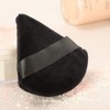 Ocim 10Pcs Triangle Powder Puffs for Face Powder,Soft Velour Makeup