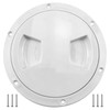 Homaisson 5 in Boat Hatch Cover, White Marine Deck Plate