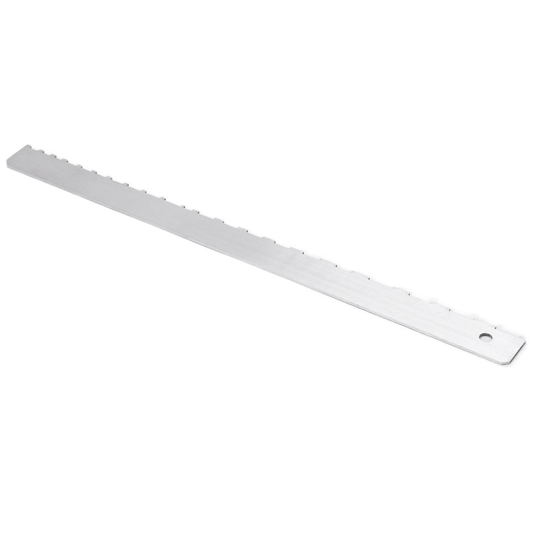 Guitar Neck Notched Ruler Aluminum Music Instrument Accessories for Electric