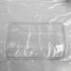 ANVI HOME Clear Vinyl Zippered Storage Bags with Handle 24x27x8