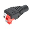 20Pcs Gold Plated Needle DC Power Connector Female Plug Pressure