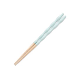 Hashikura Matsukan G-64689 Chopsticks, Children, Dishwasher Safe, Natural Wood, 7.1 inches (18 cm), Unisex, 7 to 9 years old, Cloud, Light Blue, Blue, Made in Japan