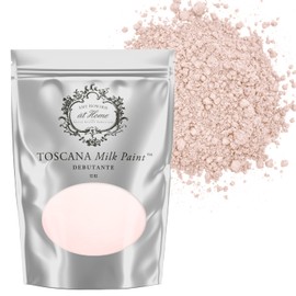 AMY HOWARD AT HOME Toscana Milk Paint Powder for Furniture, Decor, Finish, and More | Multi-Surface Paint Mix with Natural Ingredients | Add Water | 12.0 Ounce Pouch | Debutante