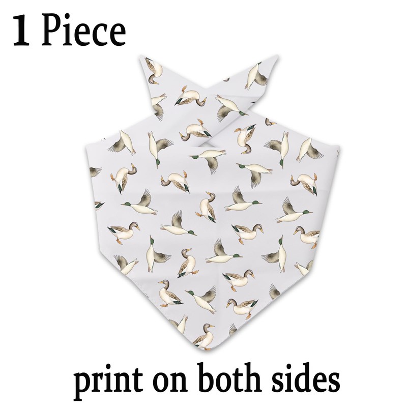 CENWA 1 Piece Mallard Flying Duck Dog Bandana Flying Ducks