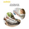 LANON 3 Pairs wahoo Nitrile Cleaning Gloves, Latex free Reusable