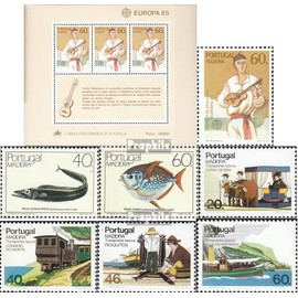 Portugal - Madeira 97-103 (complete.issue.) Volume 1985 completeett unmounted mint/never hinged ** MNH 1985 Music, Fish, Transportation (Stamps for collectors)