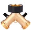 Sanpaint Garden Hose Splitter 2 Way Heavy Duty, Y Connector