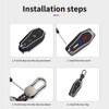 HIBEYO Key Fob Cover Fit for BYD Atto 3 Han