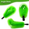 2 Pcs Gutter Cleaning Brush Roofing Tool Rain Gutter Guard