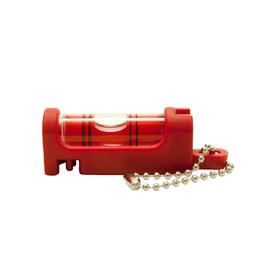 Scalloped High Edison (kod) Cell Bubble Tube Torpedo Level Horizontal The Plus Body: Red Bubble Tube: Red Su – RR