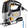 Jig Saw Corded: DEKOPRO Electric Jigsaw Tool Power Jig Saws