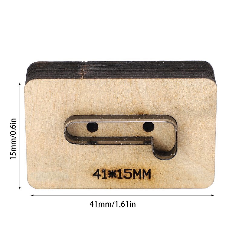 Leather Punching Cutting Die Number 1 Shape High Hardness Alloy