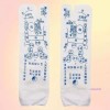 마사지 지압 봉포함 편안한 혈자리 자극 양말vwx236 [블랙여성용] Massage Acupressure
