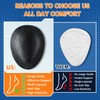 2 Pairs Metatarsal Pads, Ball of Foot Cushion Pads, Breathable