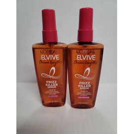 L'Oréal 2 NEW L'Oreal Paris Elvive Dream Lengths Frizz Killer Serum 3.4 oz. Leave-In 1A