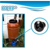 HQRP 2-Pack 3/4" ABS Bulkhead Fitting Double Threaded Water Tank