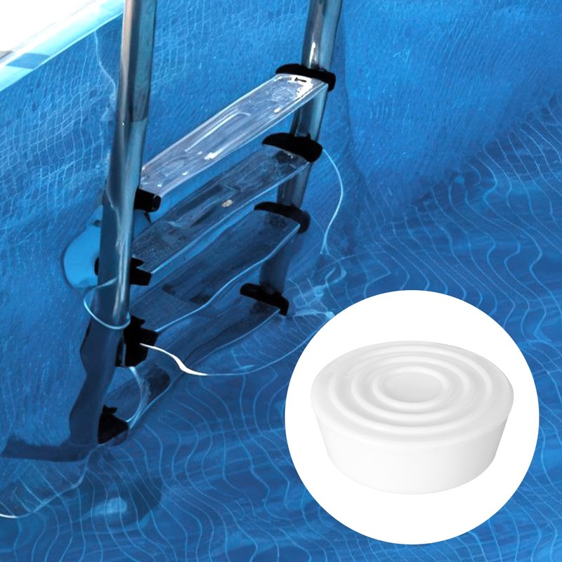 Pool Ladder Bumpers for Inground Pools - 2 Pack Rubber