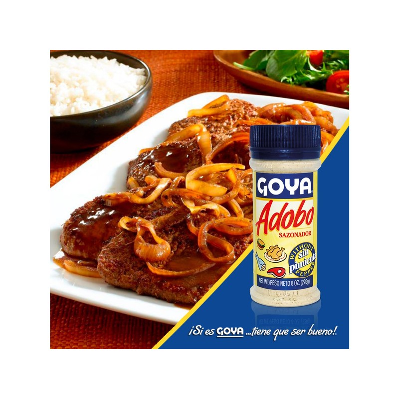 Goya Adobo without Pepper - All Purpose Seasoning, 226g (Pack