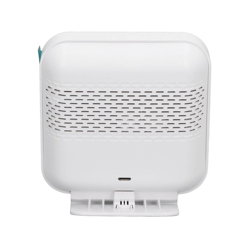 White Smart Air Quality Monitor LCD Screen WIFI CO2 Temperature