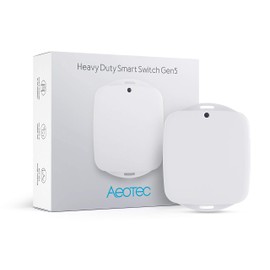 Aeotec Heavy Duty Smart Switch, Z-Wave Plus Home Security ON/OFF controller, 40 amps record electricity consumption