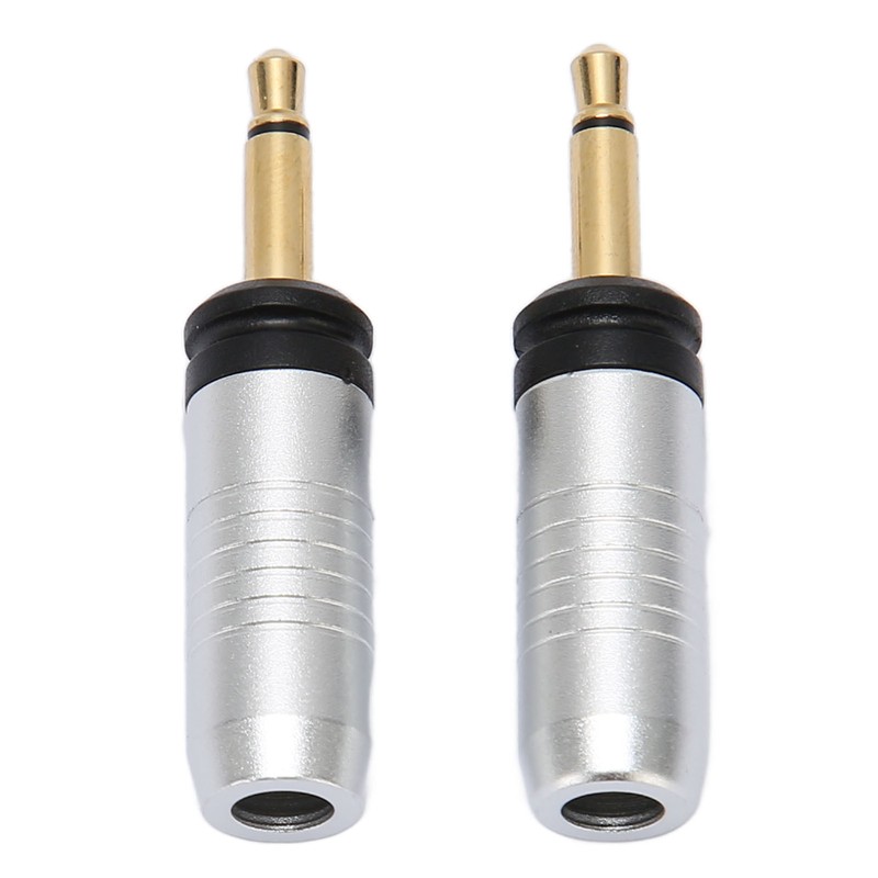 3.5mm Repair Plug Solder Type Gold Plated Replacement Mono Male