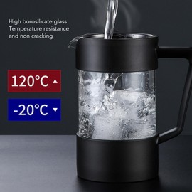 Cafetera de Prensa Francesa con Filtro de Malla 120, Uso Multifuncional, Operación Manual Conveniente, Excelente Efecto de Filtración, Capacidad Moderada (350ML)