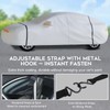 TATATOO Waterproof Outdoor Car Cover,6 Layers Full Protection,Resistant to Rain,Snow,UV,and