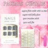 Press on Toenails with Designs Acrylic Fake Nails for Toe