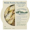 BAR HARBOR Wild Petite Sardines Extra Virgin Olive Oil, 4.2