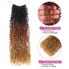 Pre-Looped Yanky Twist Crochet Hair for Black Women,14in,8-Pack,OT30/27