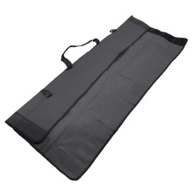 TaktZeit Fishing Tackle Organiser Bag Foldable Fishing Tackle Bag Fishing Rod Carrier Bag (Black)