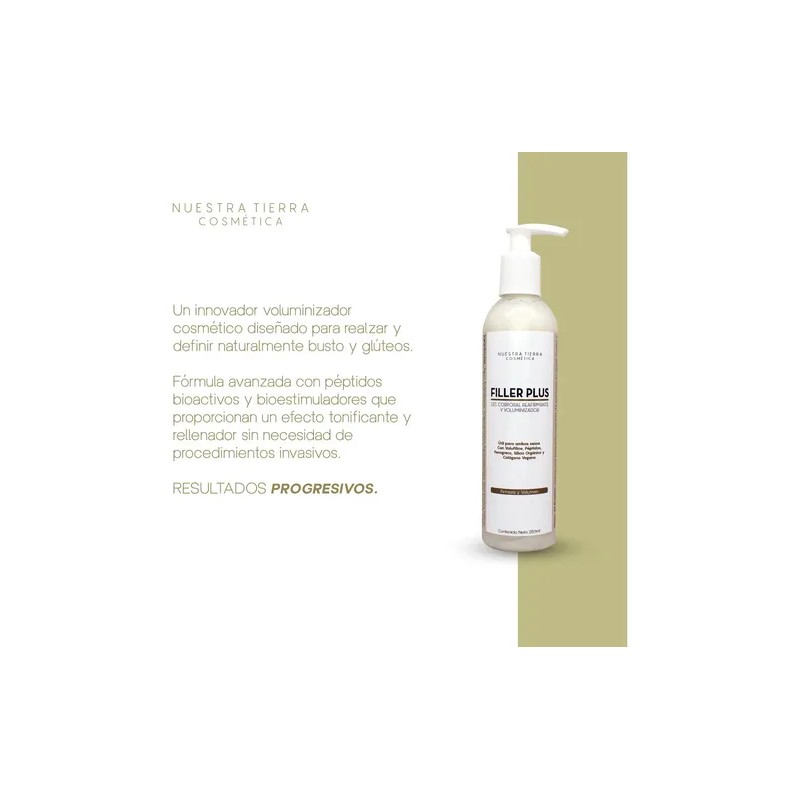 Voluminizador Filler Plus Aumento De Busto Y Glúteos