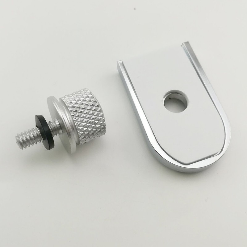 Anzene Aluminium Seat Bolt Tab Screw Mount Knob Cover for