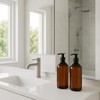 Essenciales Bathroom Gel and Shampoo Dispenser - 2 Refillable and