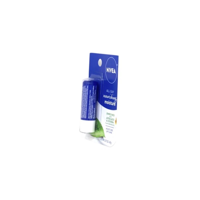 Nivea A Kiss of Moisture Lip Care, 0.17 oz (Pack