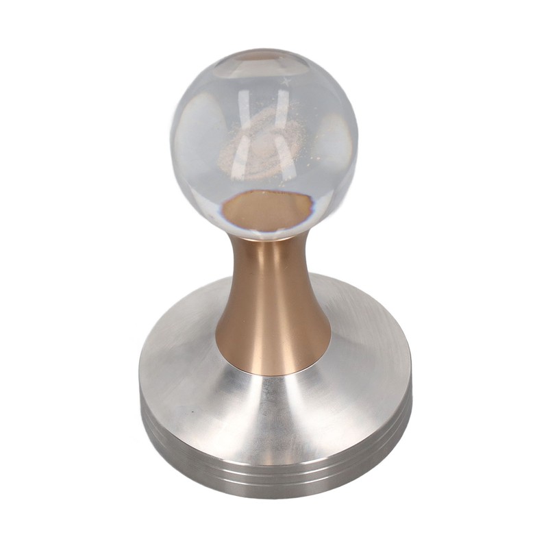 Coffee Tamper Food Grade Stainless Steel Crystal Ball Coffee Powder