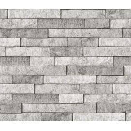 In Home NH3396 Stone Peel & Stick Backsplash, Grey