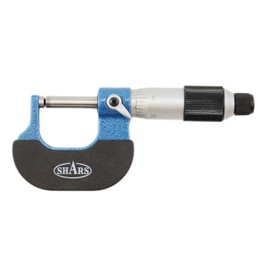 Shars 0-1" Ball Anvil Flat Spindle Micrometer, Carbide Thickness 303-2360 P