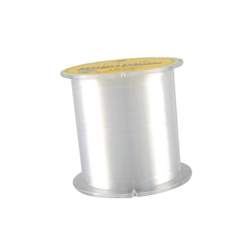 Sosoport 3pcs Invisible Nylon Fishing Line Strong Pulling Force Abrasion