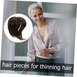 OHPHCALL Hair Piece for Women Lightweight Clip Wiglet for Thinning Hair Natural Look Topper Easy to Apply for Daily Wear and Special Occasions