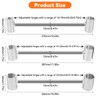 Makerfire Door Hinge Adjustment Tool (23-25mm), Hinge Gap Adjusting Wrench,