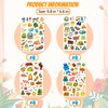 512 Pcs Travel Camping Stickers in 16 Sheets Outdoor Adventure