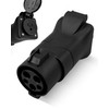 BOQNZN J1772 to NEMA 5-15 Plug, EV Conversion Socket for