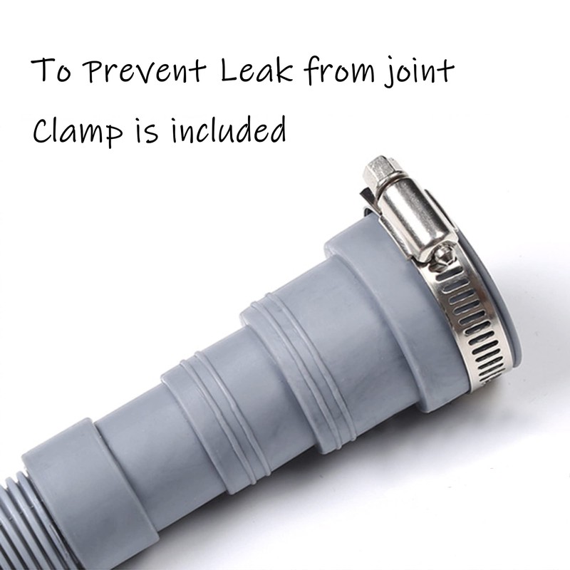 HLMOptimo 13 Feet Universal Washing Machine Drain Hose Flexible Dishwasher